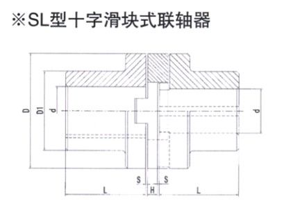 SL型十字滑块式联轴器